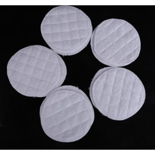 10pcs/Set Reusable Cotton Nursing Pads Mommy Feeding Breast Pads Women Washable Chest Inserts Pad Feeding Breastfeeding Pad