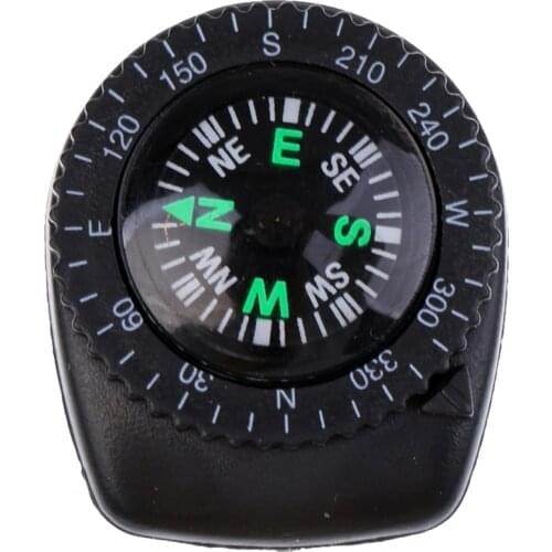 25mm Mini Portable Precision Watch Band Clip-on Navigation Wrist Compass for Survival Camping Hiking Tools