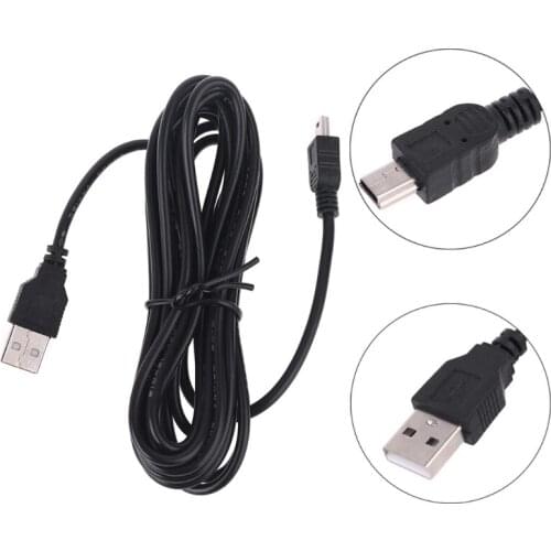 3.5mCar Camera DVR Power Cable Charger Adapter for Dash Cam 5V/2A Mini Micro USB M5TD