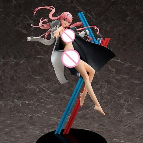 34CM DARLING In The FRANXX Zero Two Action Figure MF National Team 02 Sexy Girl Anime PVC Swimsuit Collection Model Dolls Toys