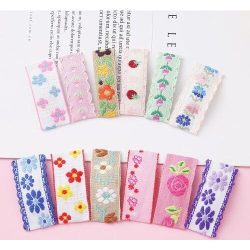 48pc/lot Floral Hair Clips for Children Baby Girls Snap Hairclips Baby Hairpins Barrettes Baby Girl Hair Accessories 22 colors