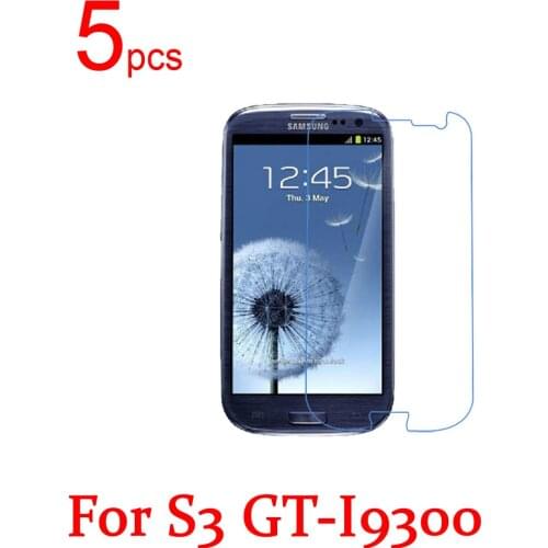 5pcs glossy/Matte/Nano anti-Explosion LCD Screen Protector Film For Samsung Galaxy S3 S4 S III IV GT i9300 I9500 Protective