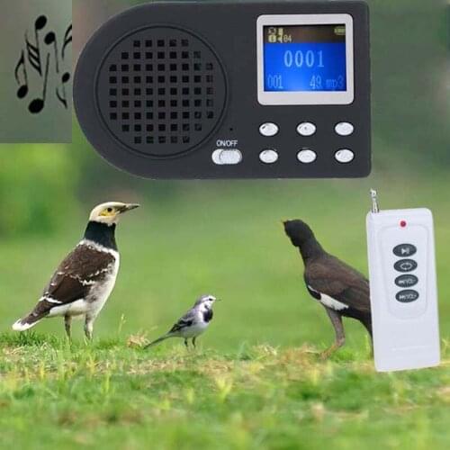 Digital bird sound caller Sounds Hunting Bird caller MP3 player Game hunting decoy Hunting Bird mp3 100-300m Remote Control