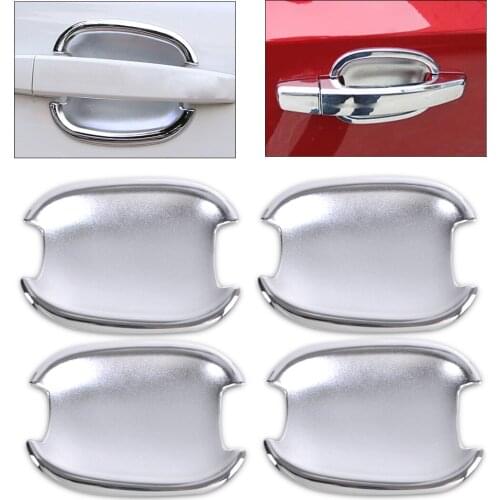 CITALL Chrome Door Handle Cup Bowl Cap Trim Cover for Chevrolet Cruze Aveo Captiva Spark Buick Excelle LaCrosse 2009 2010 2011