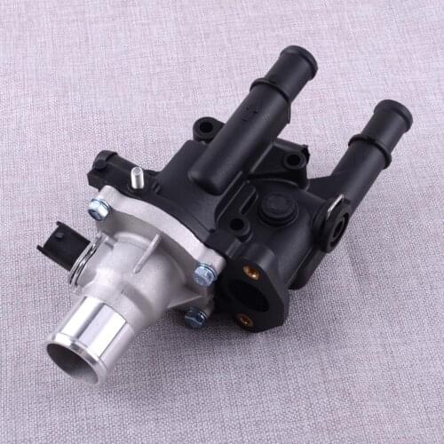 Car Engine Coolant Thermostat Housing 25192228 Fit For Chevrolet Sonic Trax Tracker Cruze 1.8L Aveo 1.6L 25189437