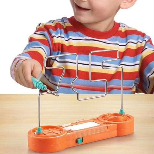 Kids Collision Electric Shock Toy Education Electric Touch Game Party Funny Game Science Experiment Toys for Children Gift