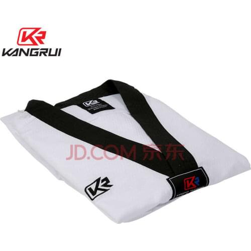 Kang Rui Road Service Fast Dry Taekwondo Clothing Coach Training Summer Clothing, Summer Adult Men And Women White Xl