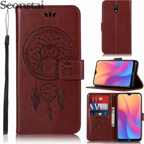 Leather Flip Case For Xiaomi Redmi 8 8A K20 Pro Note 8 Pro Mi 9T A3 9 Lite Wallet Stand Cover for Redmi 7A Note8 Holder Fundas