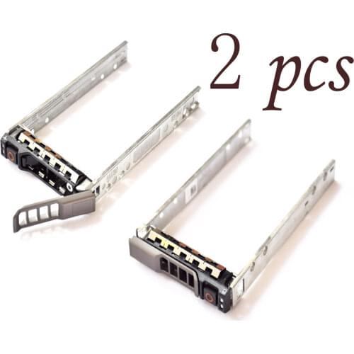 2 of G176J G281D hot-swap SAS / SATA Drive Server Tray, Retail,2.5" with 4 screws For:R510 R520 R610 R620 R710 R720