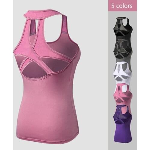 Plus Sieze Women Cross Beauty Back Breathable Sports Tank Top Shapewear Women Top Sleeveless Tank Top Gym Vest Large Size Femme