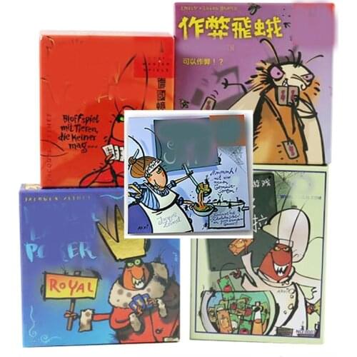 Cockroach Series Board Game 2-6 Players to Play Family/Party/Friends Funny Party Game Send English Instructions to Email