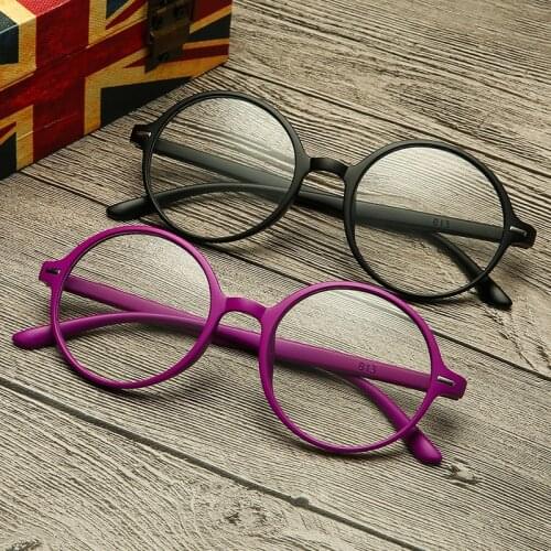 Read Eyeglass Men Women Round Vintage Reading Glasses Light Weight fashion Presbyopic glasses +1 +1.5 +2 +2.5 +3 +3.5