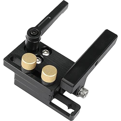 Miter Flip Track Stop DIY Woodworking Tools With Adjustable Scale for T-Track T-Slot