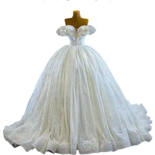 WECHEER Lace Wedding Dresses