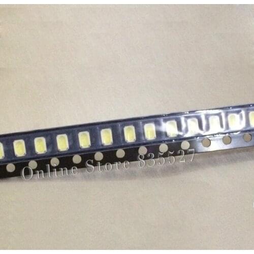 100pcs/lot LED 3020 NS2W123BT cool white Original Arias LCD TV backlight bright SMD lamp beads light - emitting diode