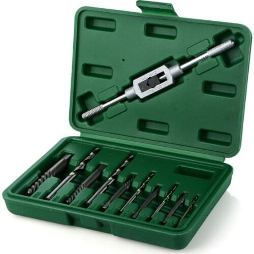 11pcs in 1 Box Broken Extractor Screw Puller Out Set Remover Steel Tools Drill Durable For Woodworking High Quality P30