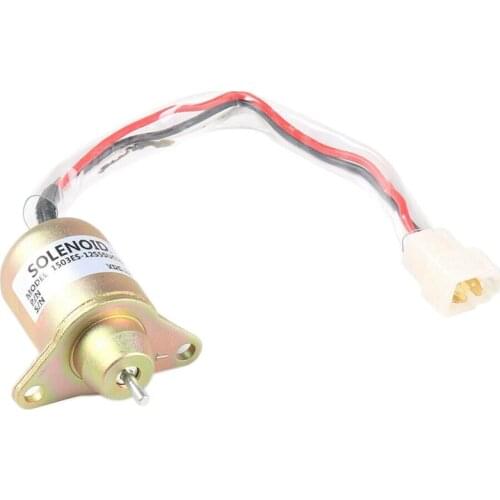 12V Engine Fuel Shut Off Solenoid Valve Shutdown for Yanmar 119653-77950