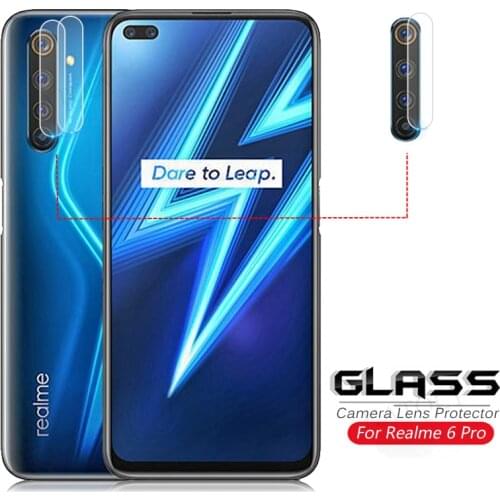 2Pcs Glass on Realme 6 Pro Camera Lens Screen Protector For Oppo Realme 6 Pro Camera Glass Protective HD Back Film Realme 6 Pro