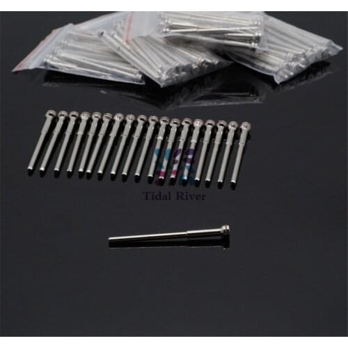 50Pcs/set Dental Lab Jewelry Carving Polishing Mandrel Burs 2.35m Shank Dental Material Jewelry Beads Tool Mandrel Burs