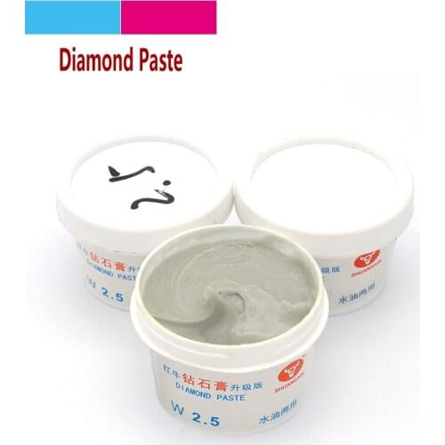 1pcs Diamond Polishing Grinding Paste Water Oil Dual-used 60g For Jade Emerald Mirror Surface Agate Metal Mould Stainless Steel