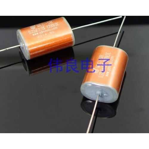 Free shipping 2pcs Menlo MLC-SB series IGBT axial non-inductive fever high-speed capacitor 224 474 1200V