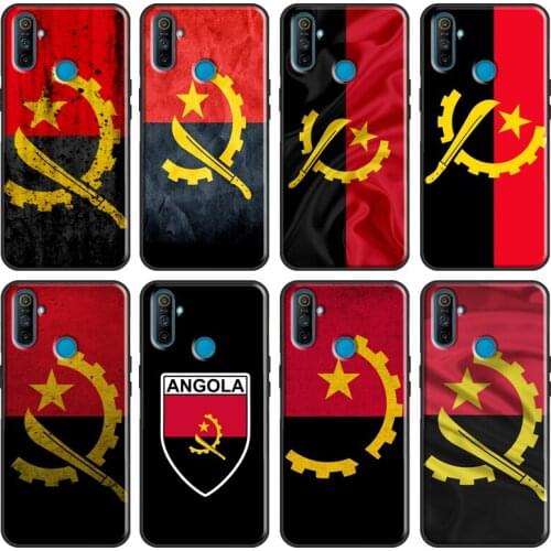 Angola flag Cover For OPPO Realme C3 C11 C15 XT 5 6 7 X2 X7 Pro GT Case For OnePlus 8 Pro Nord 7T 8T Cover