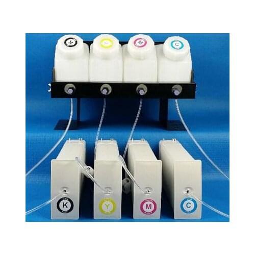 For D5800 Bulk Ink System--4 Bottles(1300ml), 4 Cartridges with One-time Chip