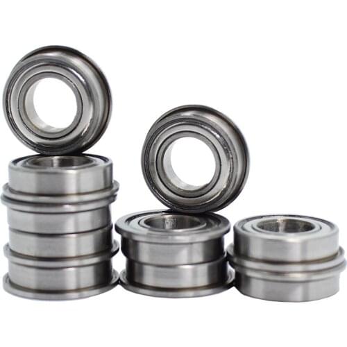 F689ZZ Flange Bearing 9x17x5 mm ABEC-1 ( 10 PCS ) Flanged F689 Z ZZ Ball Bearings F618/9ZZ