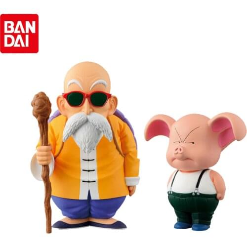Bandai Genuine BWFC Dragon Ball Anime Figures TV Animation Vol.2 Kame Sennin Uron Action Figure Collection Model Toys Kids Gifts