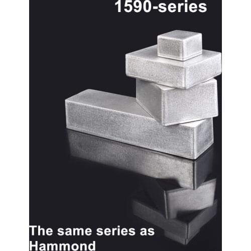 1590A 94*39*28mm Guitar Effect Pedals Enclosures Aluminum Die-cast Stomp Box Metal Case