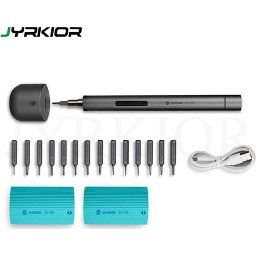 Sunshine SD-18E Mini Lithium Electric Screwdriver With With LED Lighting For iPhone / iPad / Table / Camera Repair