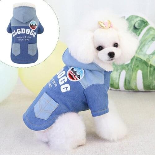Skin-friendly Lovely Cute Pet Hoodie Costume Soft Texture Dog Sweatshirt Button Closure for Outdoor