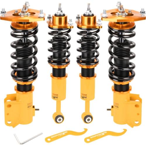 Adjustable Coilover front + rear for Mitsubishi Lancer Mirage CS6A /CS7A FWD 2002-2006