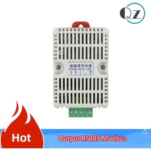 Industrial grade rails temp humidi transmitter rs485 modbus sensor temperature and humidity High-precision monitoring instrument