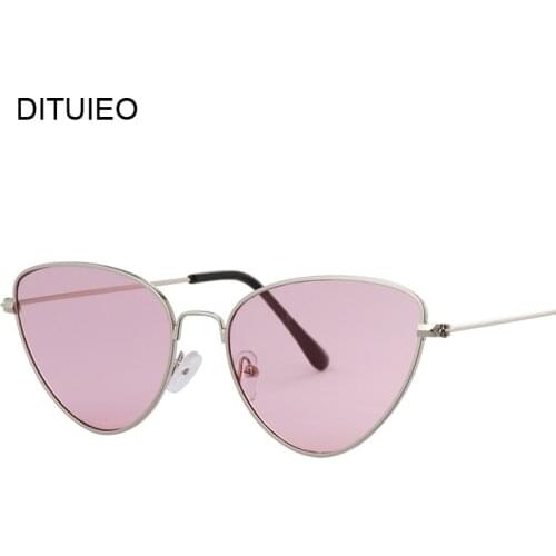 Pink Butterfly Sunglasses Women Brand Designer Vintage Fashion Rose Gold Mirror Sun Glasses For Women Unique Ladies Female