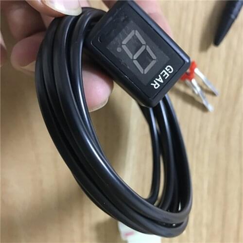 LED GEAR INDICATOR Ecu Plug Direct Mount 6 Speed Gear Gauge 1-6 Level Gear Indicator Meter For Honda Motorcycle GL1800 ST1300