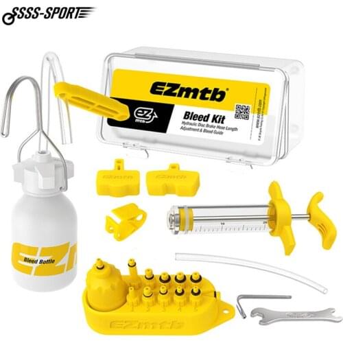 Universal Bicycle Hydraulic Disc Brake Oil Bleed Kit for MAGURA SRAM TEKTRO SHIMANO MTB Bike Brake Repair Tools