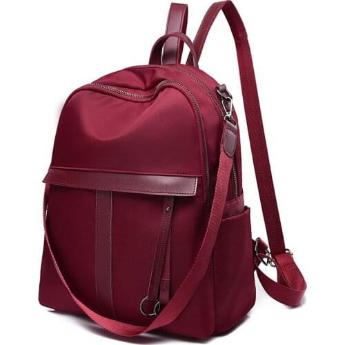 Women Backpack Waterproof Oxford Cloth Schoolbag for Teenage Girls Leisure Capacity Shoulder Bags Female Backpack Travel
