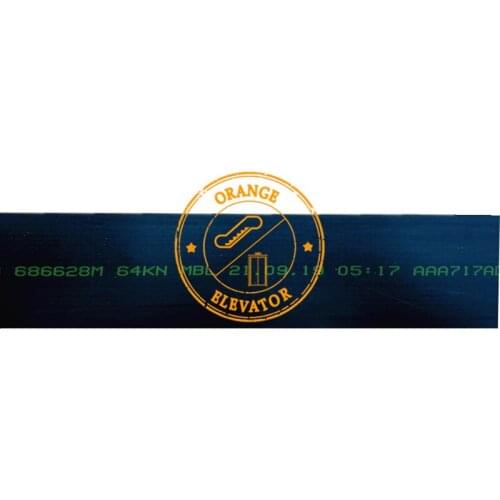 1 Meter Elevator Traction Belt AAA717AD1 W60mm H3mm 24 Cores 64KN Flat