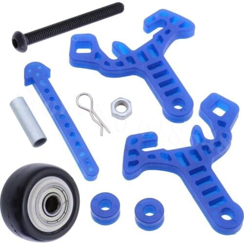 5 Sets Stunt Tires Wheel Anti roll Mount High Speed for RC 1/10 HSP Monster Truck BRONTOSAURUS Pro 94111 94188