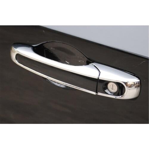 8pcs Car Door Handle Decorative Cover Trim Sticker for Jeep Grand Cherokee Stylish Car Accessories Exterior Decoration