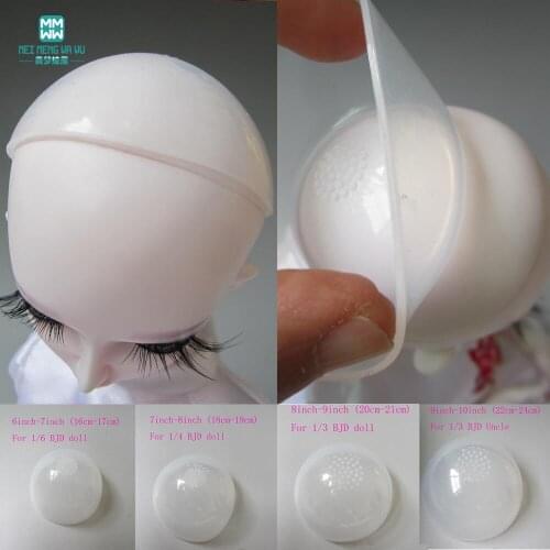 Doll accessories Head Clear Silicone Wig Protection for 1/6 1/4 1/3 BJD Doll SD YOSD doll