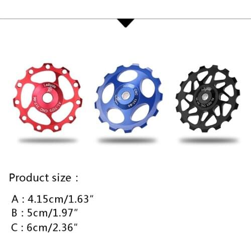 11T 13T 15T Aluminum Sealed Bearing Jockey Wheel Rear Derailleur Pulley for Sram Rear Derailleur Etc. Au23 21 Dropshipping
