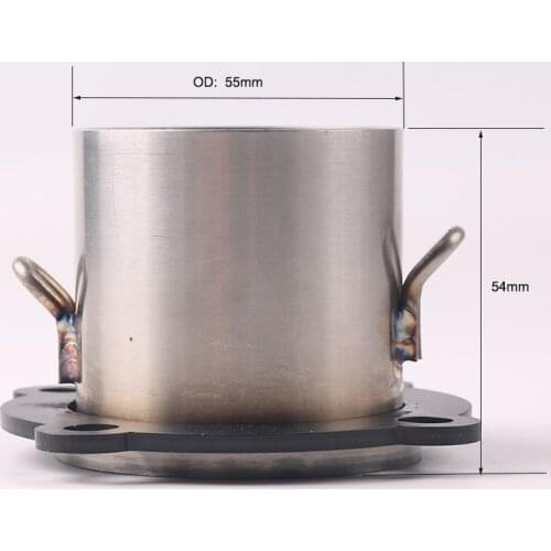 Free Shipping Universal Motorcycle Exhaust Muffler Escape For Hyosung Motorbike 150 125 250 400 650 500