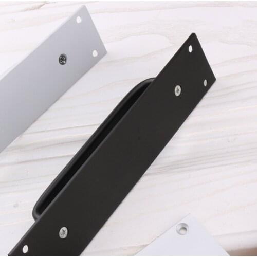 K1KA Wooden Door Balcony Sliding Barn Door Wardrobe Handle Kitchen Cupboard Pulls Drawer Knobs Furniture Hardware