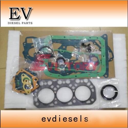 EV For tractor mitsubishi K3D K3F K3E K3M K3N piston ring set+ full gasket kit