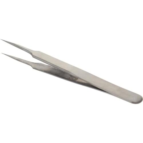 Utoolmart ST-14 ST-15 ST-16 ST-17 1/3/5pcs Stainless Steel Pointed Elbow Tweezer High Precision Card Packaging Industrial Pliers