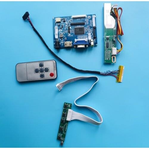 Kit Work for LTN154AT07 remote AV Controller Board monitor 1280X800 LCD Screen driver panel SCREEN 30pin 2AV HDMI-compatible VGA