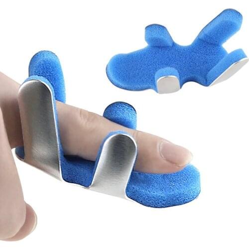 Finger Splint Broken Finger Metal Brace Support Mallet Stabilizer Finger Knuckle Joint Fixation for Tenosynovitis Pain Relief
