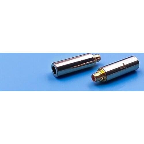 Mmcx pin thin mini Beryllium copper plated mmcx for ie800 1pair